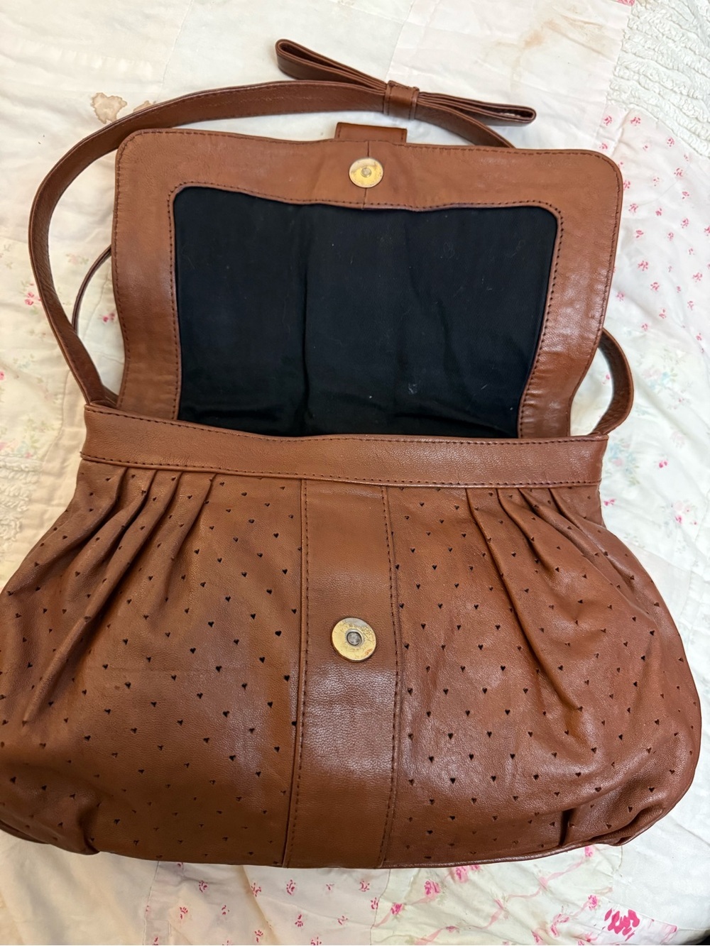 See By Chloe Cognac Brown Leather Crossbody Bag - Picture 8 of 13